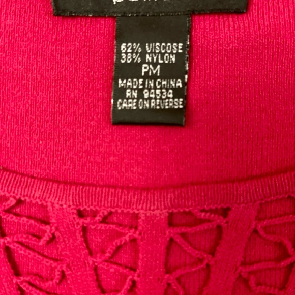 Cable & Gauge Pink Blouse - Picture 4 of 4